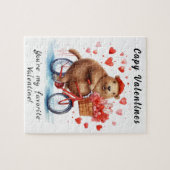 Kinder Capybara's Valentijn Legpuzzel (Horizontaal)