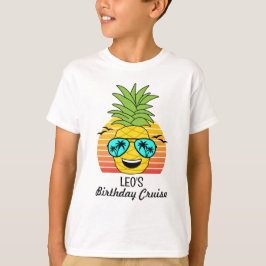 Kinder Caribbean Cruise Familie Vakantie Verjaarda T-shirt