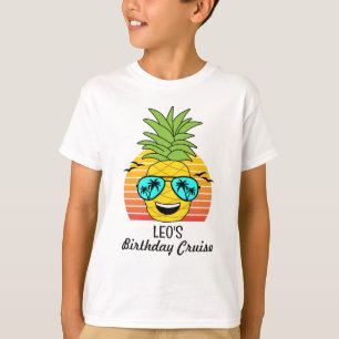 Kinder Caribbean Cruise Familie Vakantie Verjaarda T-shirt