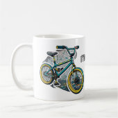 Kinder cartoon Bike BMX Racenavontuur Koffiemok (Links)
