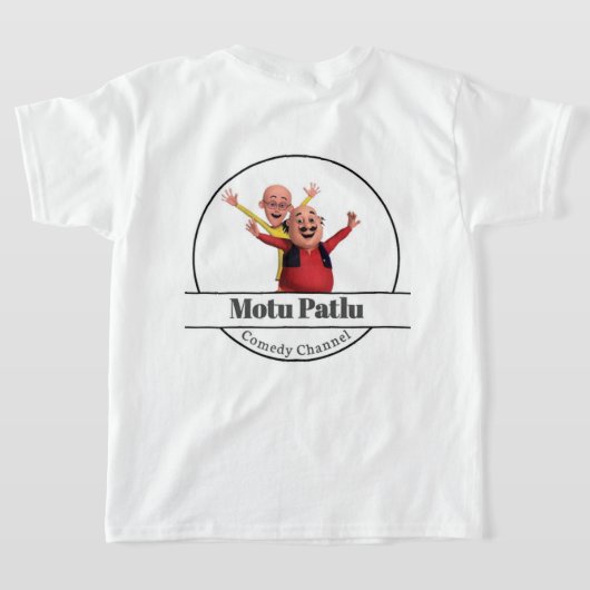 Kinder cartoon motu patlu T-Shirt (Laag Achter)