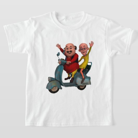 Kinder cartoon motu patlu T-Shirt (Laagn)