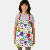 Kinder Cartoon Robot Schort (Insitu)