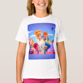 kinder cartoon t-shirt