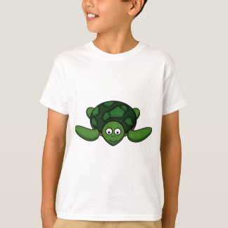 Kinder Cartoon Turtle T-Shirt
