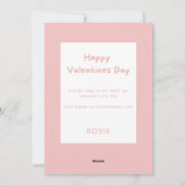 kinder cartoon Valentijnsdag Feestdagenkaart (Achterkant)