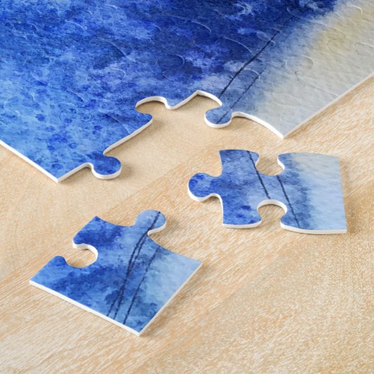 Kinder Chanukah Snowman Puzzle Legpuzzel (Zijkant)