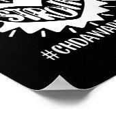 Kinder CHD Awareness Children's Heart Disease BA Poster (Hoek)