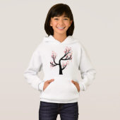 Kinder Cherry Blossom Tree Pullover Hoodie (Voorkant volledig)