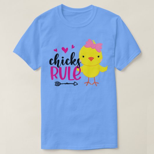 Kinder Chicken Baby Chicken Happy E T-shirt (Design voorkant)