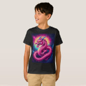 Kinder Chinees Dragon Design Kind T-shirt (Voorkant volledig)