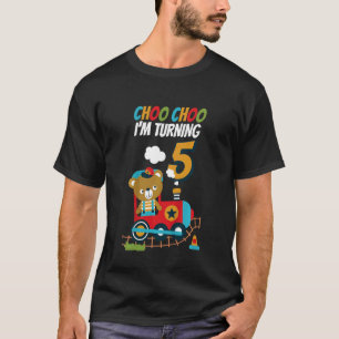 Kinder Choo Choo Ik zet 5 locomotieven 5e locomoti T-shirt