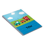 Kinder Choo Choo Train Caboose Notitieboek (Rechterzijde)