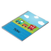 Kinder Choo Choo Train Caboose Notitieboek (Linkerzijde)