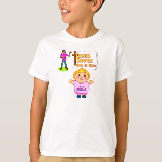 Kinder Christelijk T-shirt (Voorkant)