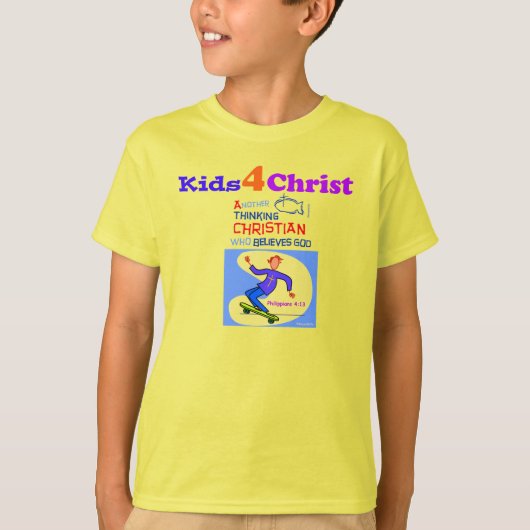 Kinder Christelijk T-shirt (Voorkant)
