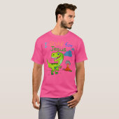 Kinder Christelijke dinosaurus T Shirt I brullen v (Voorkant volledig)
