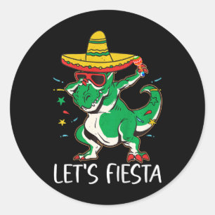 Kinder Cinco de Mayo Party voor Mexicaanse peuter Ronde Sticker