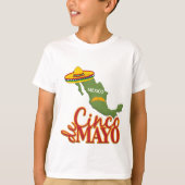 Kinder Cinco de Mayo T-Shirt (Voorkant)