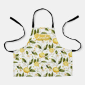 Kinder citroen gepersonaliseerd Schort, Cook Bakin Schort (Voorkant)