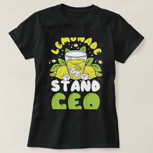 Kinder citroensap Lemade Kinder limonade stand T-shirt (Design voorkant)