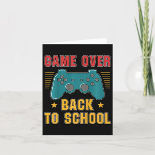Kinder CK naar school voor jongens gamer leuke vid Kaart