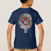 Kinder Clan Donnachaidh | Robertson Crest & Tartan T-shirt (Achterkant)