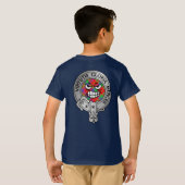 Kinder Clan Donnachaidh | Robertson Crest & Tartan T-shirt (Achterkant volledig)