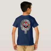 Kinder Clan Donnachaidh | Robertson Crest & Tartan T-shirt (Achterkant volledig)