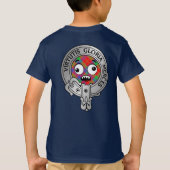Kinder Clan Donnachaidh | Robertson Crest & Tartan T-shirt (Achterkant)