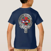 Kinder Clan Donnachaidh | Robertson Crest & Tartan T-shirt (Achterkant)