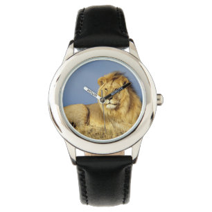Kinder Classic Horloge/Wildlife Lion Horloge