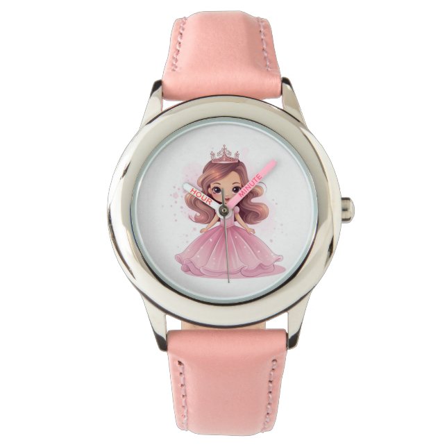 Kinder Classic Princess Horloge (Voorkant)