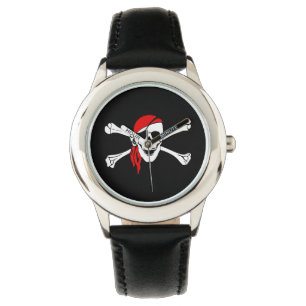 Kinder Classic Watch/Pirate Skull Horloge