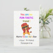 Kinder Classroom Valentijnsdag Kaarten (Staand voorkant)