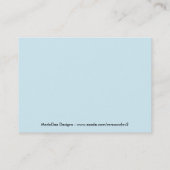 Kinder Clothesline mammikaart Contactkaartje (Achterkant)