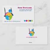 kinder collectie visitekaartje (Voorkant / Achterkant)