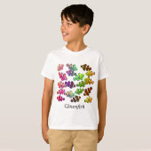 Kinder Colorful School of Clownfish T-Shirt (Voorkant volledig)