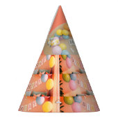 Kinder conische verjaardagsfeest Pet Feesthoedjes (Links)