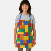 Kinder constructie Speelgoed bouwstenen patroon Schort (Insitu)