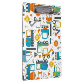 Kinder constructievoertuigen klembord (Rechts)