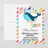 Kinder contact houden met KIT Briefkaart (Voorkant / Achterkant)