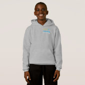 KINDER Cooke Zip-up Hoodie, marine (Voorkant volledig)