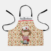 Kinder Cookie All-Over Print Apron Schort (Voorkant)