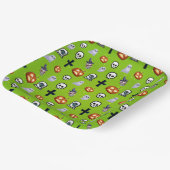 Kinder Cool Halloween Theme Party Borden Papieren Bordje (Gebogen)