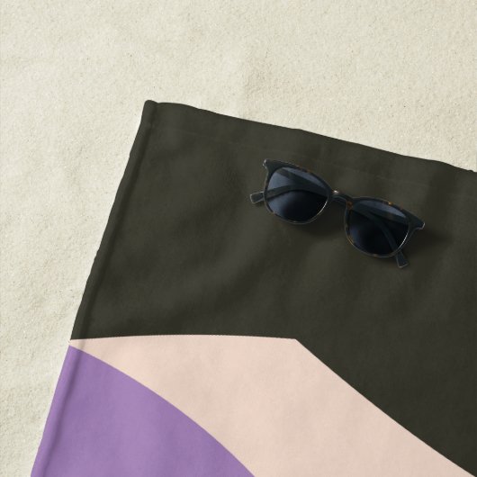 Kinder Cool Spa Girl Persoonlijke naam Strandlaken (In situ)