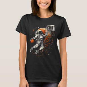 Kinder Cool Space Basketbal met Astronaut T-shirt