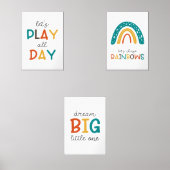 Kinder crèche muurkunst sets (Voorkant)