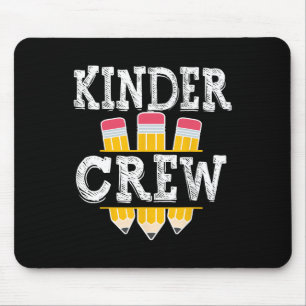 Kinder Crew Pret KLAS Leraar 1e Dag Muismat