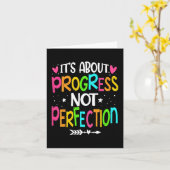 Kinder Crew Star Test Day State Testing Day Monito Kaart (Gele Bloem)